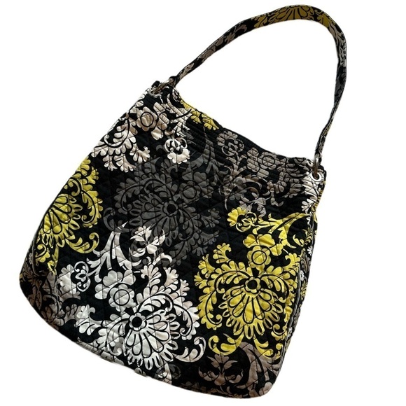 Vera Bradley Simple & Spacious Shoulder Bag in Retired Baroque Pattern. EUC/NWOT - Picture 3 of 11